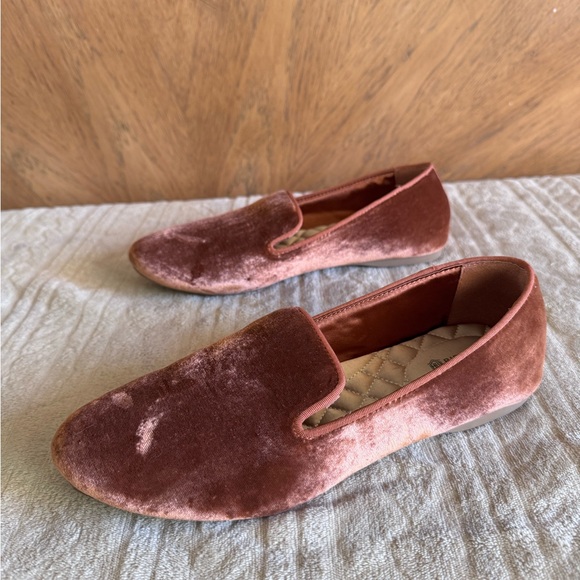 Birdies Women's Velvet Loafers - Rose Gold size 9 - Picture 8 of 15